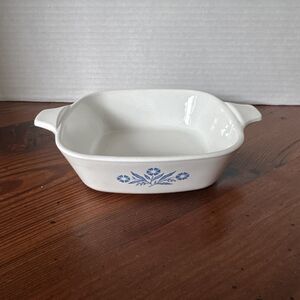 Corning Ware Blue Cornflower Casserole Dish 1 3/4 Cup  P 41  Petite Pan